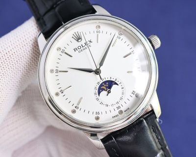 TW Factory Rolex ETA2824-2 Movement 40mm 316L Steel White Face Geneve Cellini Watch